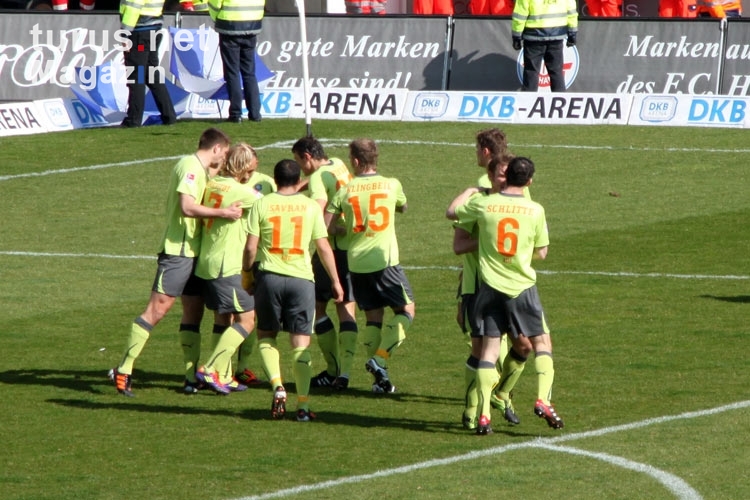 der FC Erzgebirge Aue zu Gast beim FC Hansa Rostock, 2011/12