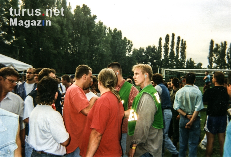 Tumulte nach dem Spiel R. Füchse vs. Union Berlin (1995)