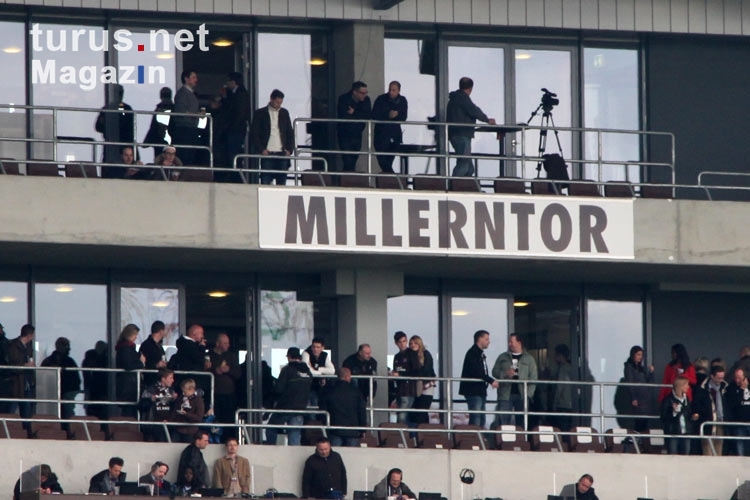 Millerntor - Heimspiel gegen Hansa Rostock ohne Gästefans