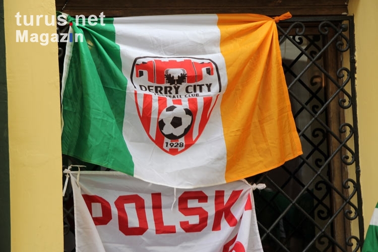 Derry City zu Gast in Poznan