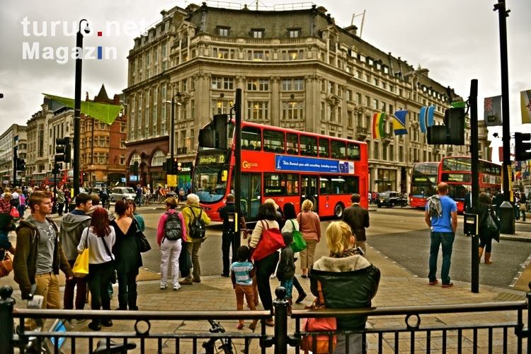 London während der Olympischen Sommerspiele 2012