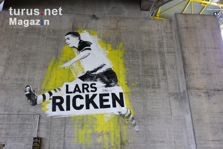 Lars Ricken Grafitti Westfalenstadion