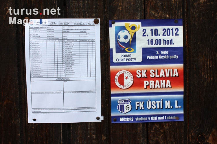 Spielankündigung: SK Slavia Praha vs. FK Usti nad Labem