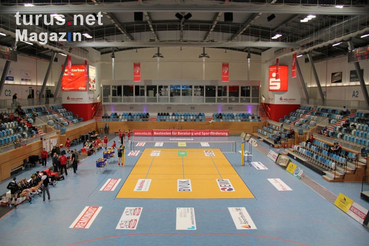 Volleyball Bundesliga beim SC Potsdam in der MBS-Halle
