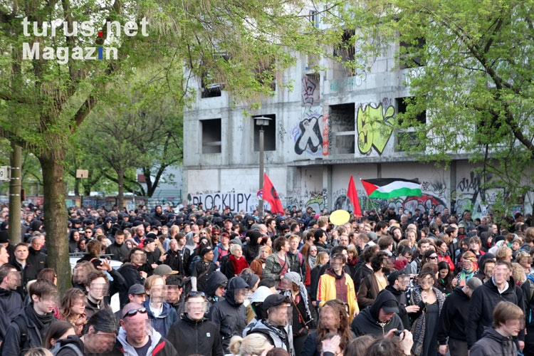 1. Mai Demonstration 2013 auf der Köpenicker Straße