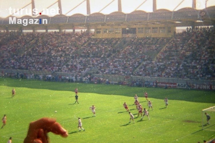 Ulrich-Haberland-Stadion des TSV Bayer 04 Leverkusen, Anfang 90er Jahre