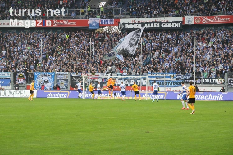 Duisburg gegen Dresden im Oktober 2010