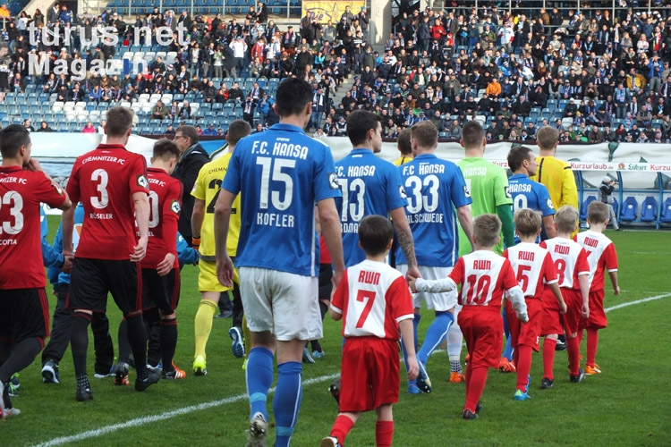 F.C. Hansa Rostock vs. Chemnitzer FC