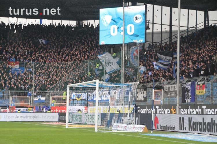 Bielefelder Fans in Bochum März 2016