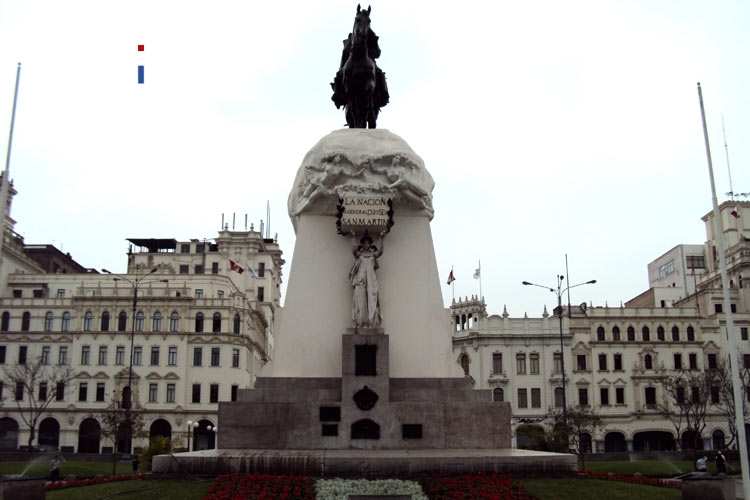 Innenstadt der peruanischen Hauptstadt Lima