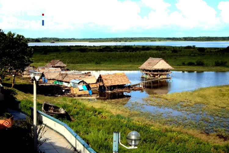 Iquitos im Amazonasgebiet von Peru