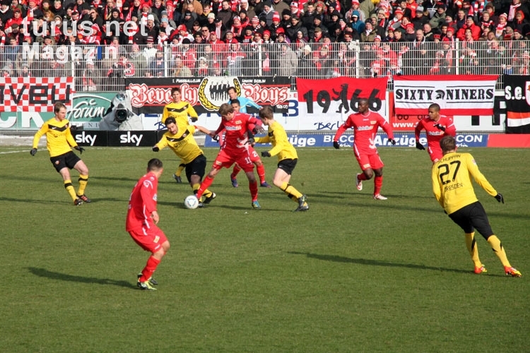Nordostduell: 1. FC Union Berlin - SG Dynamo Dresden, 4:0, 11. Februar 2012