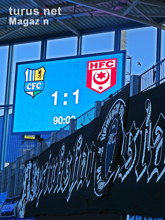 Chemnitzer FC vs. Hallescher FC