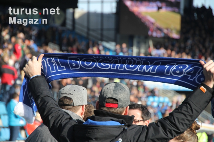 VfL Bochum Fan mit Schal
