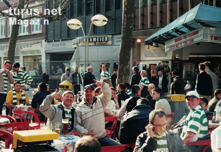 Celtic Fans in Stuttgart 2003