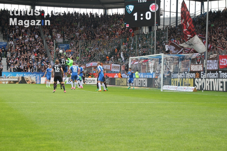 Spielszenen Bochum gegen St. Pauli 21-05-2017