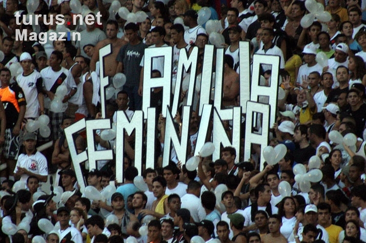 Familia Feminina - Fankurve des CR Vasco da Gama im Maracanã, (Foto: T. Hänsch www.unveu.de) 