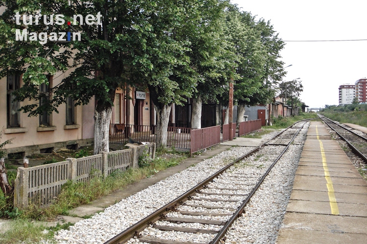 Bahnhof von Pristina / Prishtina
