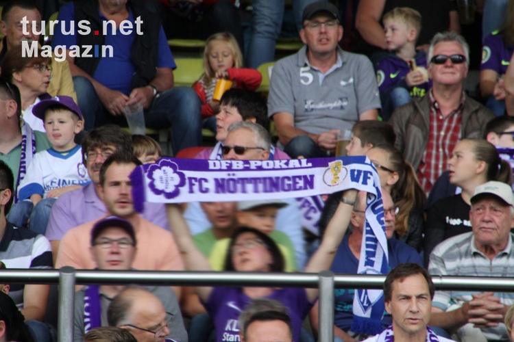 Nöttingen gegen VfL Bochum Support und Spiel
