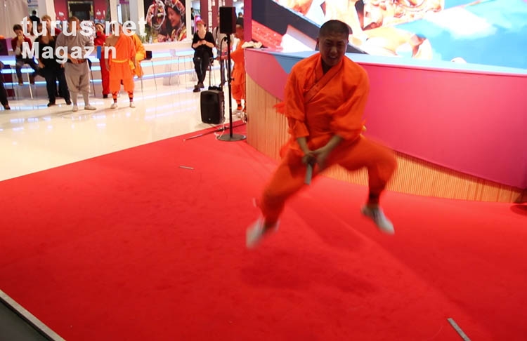 Vorführung der Shaolin-Mönche