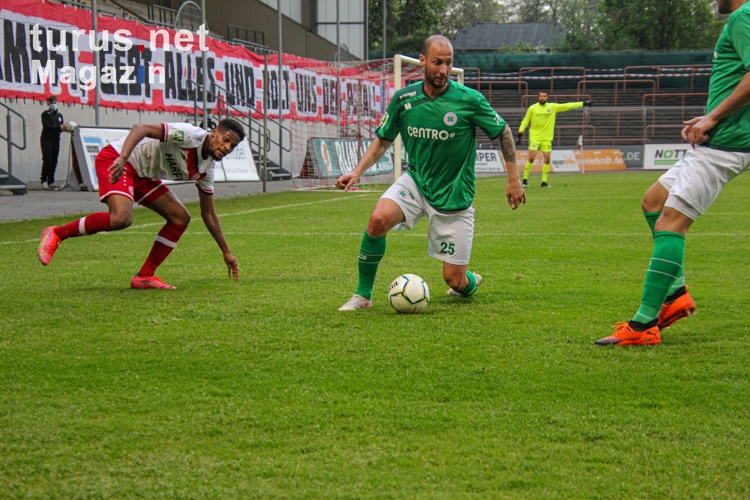 Isaiah Young RWO gegen RWE Niederrheinpokal Viertelfinale 12-05-2021 Spielszenen