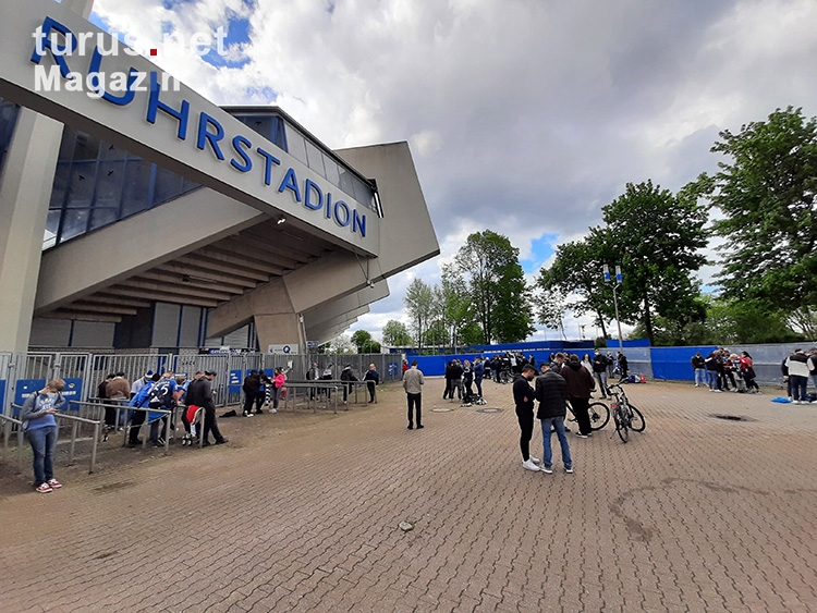 Ruhrstadion Bochum vorletzter Spieltag Saison 2020/2021