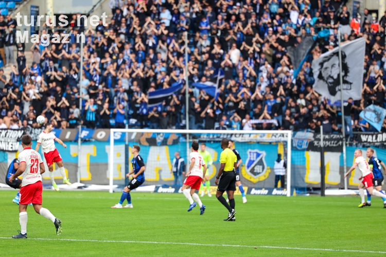 Waldhof Mannheim vs. Rot-Weiss Essen Spielfotos 22.10.2022