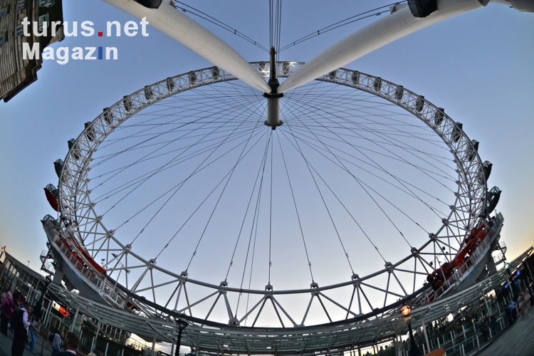 London Eye, Riesenrad an der Themse, Olympia 2012