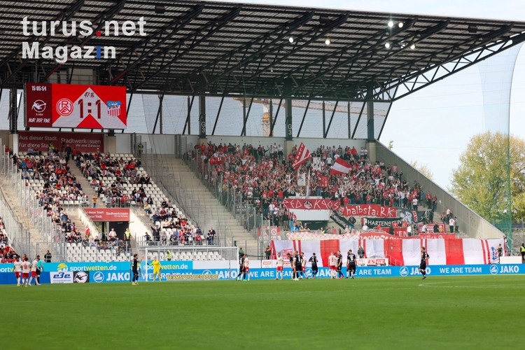 Anzeigentafel Endstand Rot-Weiss Essen vs. FSV Zwickau 29.10.2022