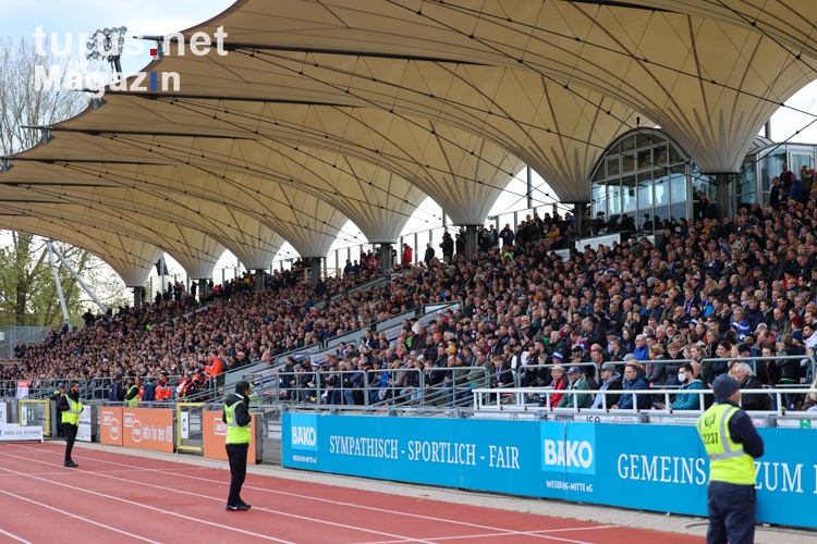 Haupttribüne Stadion Marschweg Oldenburg VfB Oldenburg 06.11.2022