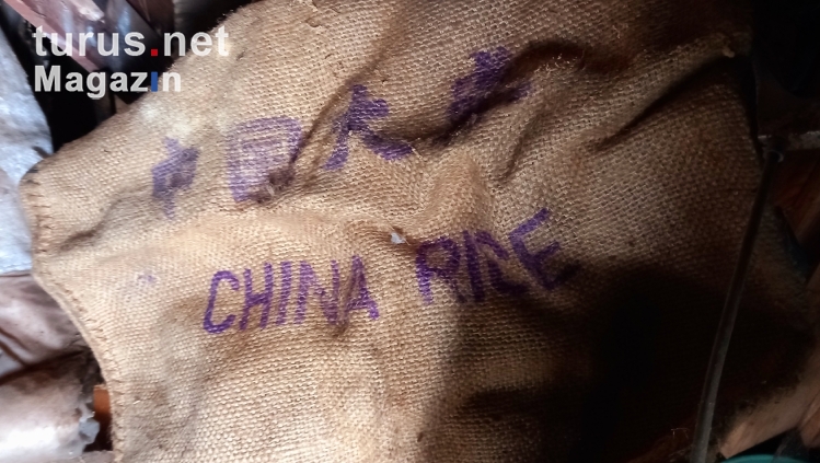 Sack Reis aus China
