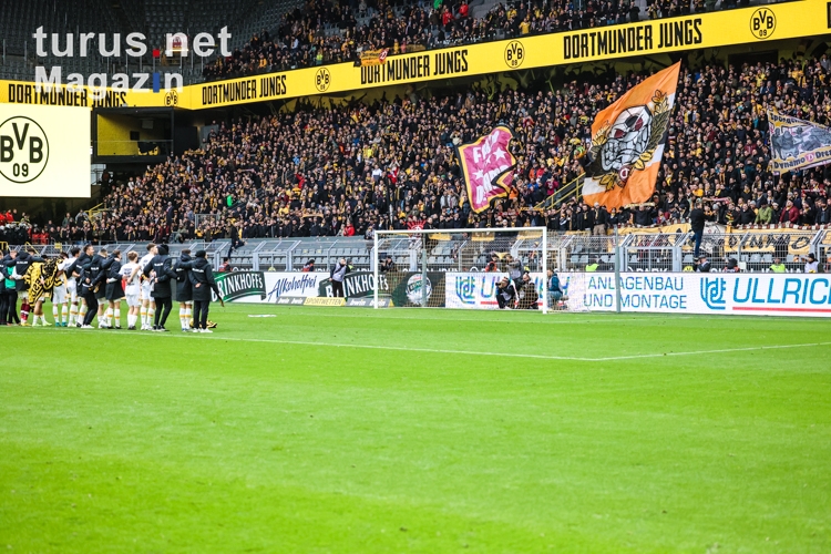 Dynamo Dresden feiert Sieg in Dortmund 12.03.2023