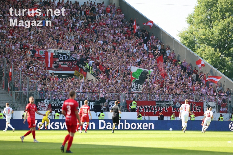 Rot Weiß Oberhausen Fans in Essen 03.06.2023