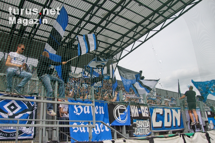 Hamburger SV Fans Support in Essen