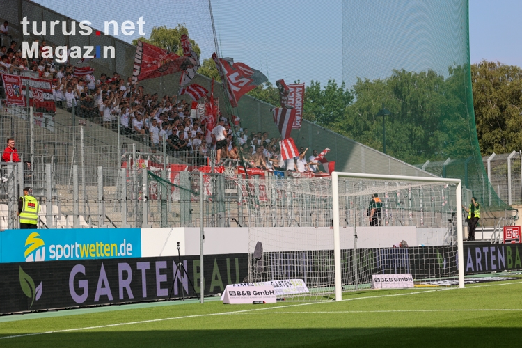 Jahn Regensburg Fans in Essen 16.09.2023