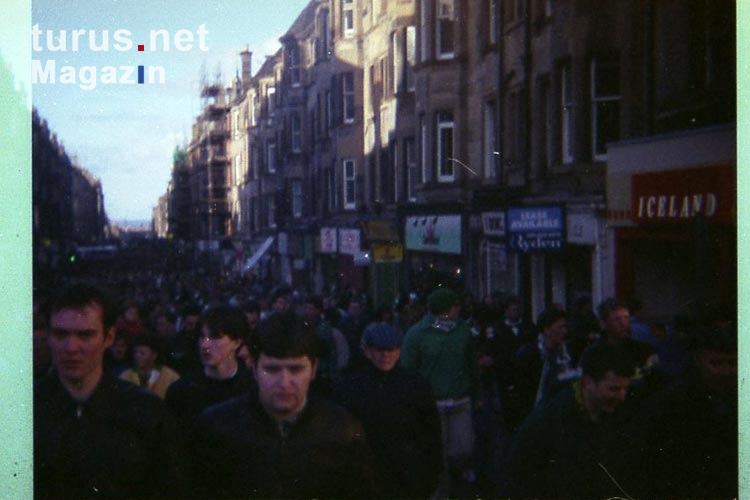 Vor Ort im schottischen Edinburgh, Frühjahr 1994 (Pocketfilm)