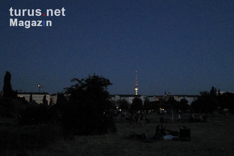 Sonntag Abend im Berliner Mauerpark