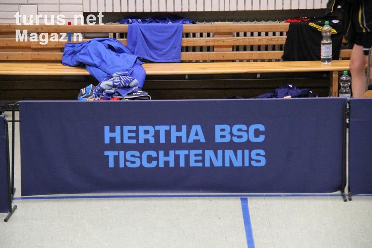 Tischtennis 2. Bundesliga, Hertha BSC vs. 1. FC Köln