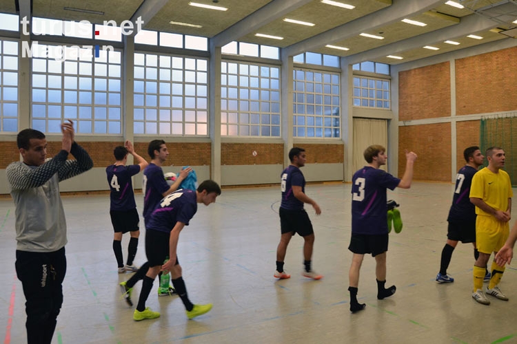 Hertha BSC gegen Tebe beim Futsal