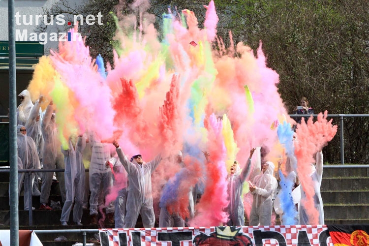 colorful fan culture: BFC Dynamo away in Lichtenberg