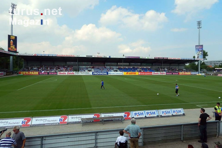 Holstein Stadion im Stadtteil Kiel Wik