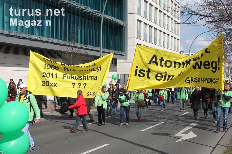 Anti-Atom-Demo in Berlin am 26. März 2011