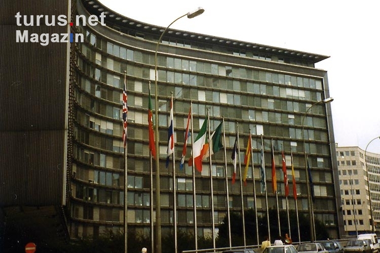 EU-Ratsgebäude in Brüssel, 1991