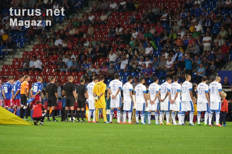 Liechtenstein gegen Griechenland in Vaduz 0:1