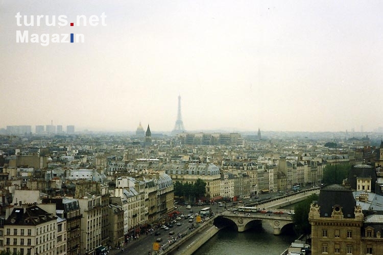 Blick auf Paris, Sommer 1991