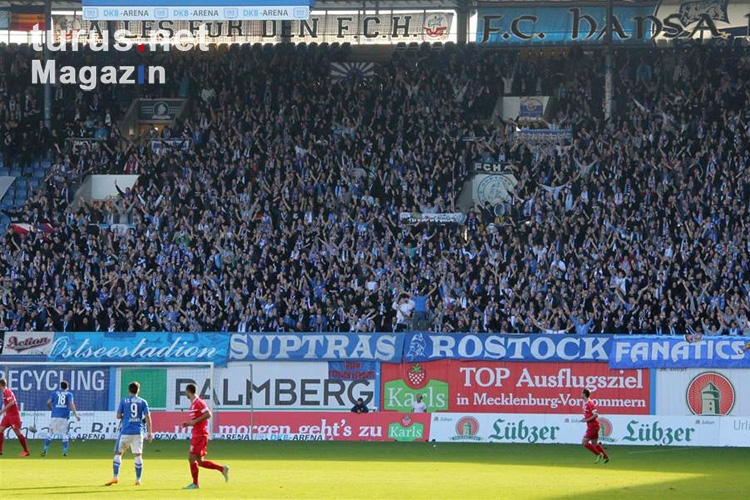 FC Hansa Rostock vs. Hallescher FC, 26. Oktober 2013