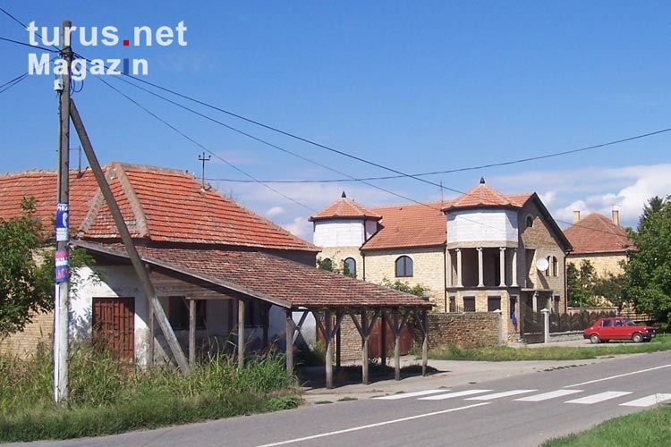 Impression in einer serbischen Ortschaft in der Vojvodina