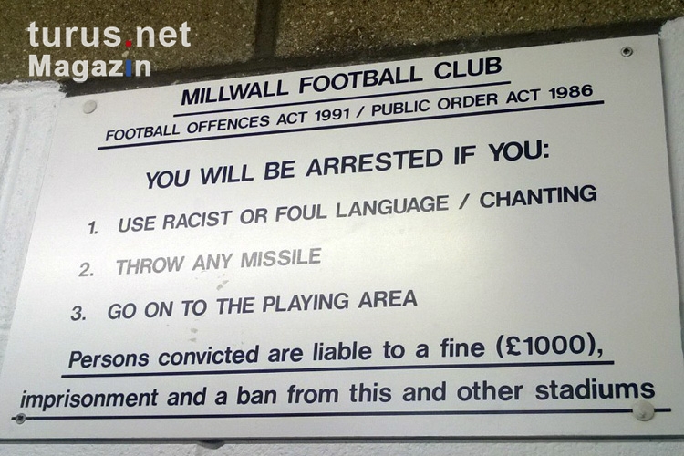 The New Den des Millwall FC