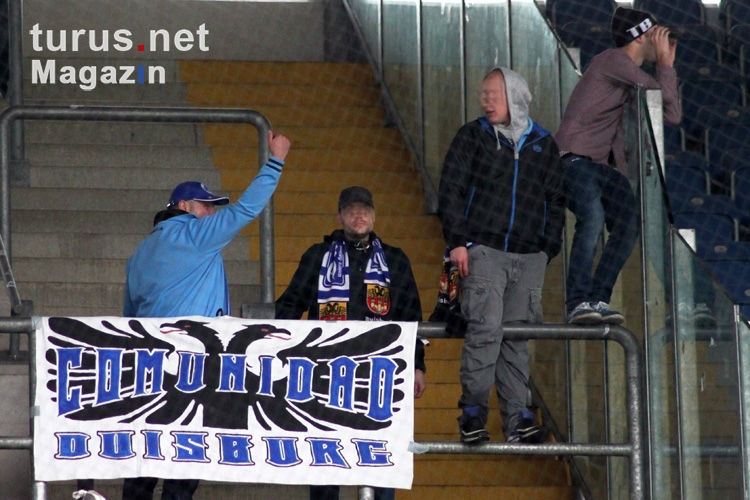 MSV Duisburg bei Hansa Rostock, 22.03.2014