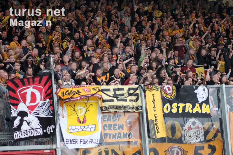 SG Dynamo Dresden bei Energie Cottbus, 04.04.2014